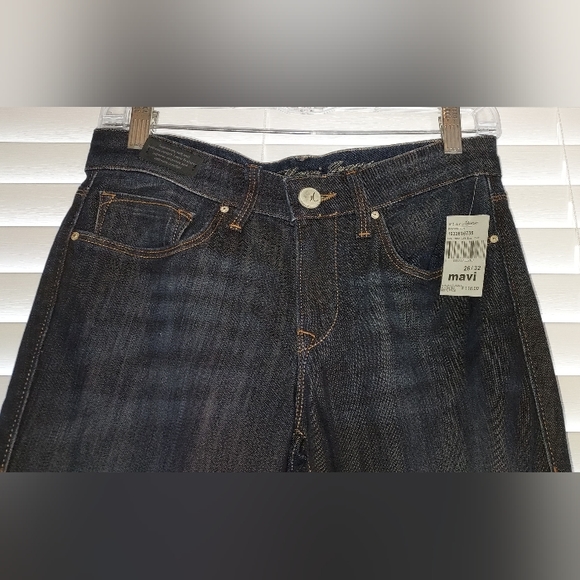 Mavi Dark Wash Molly Straight Stretch Jeans NWT - Picture 6 of 11